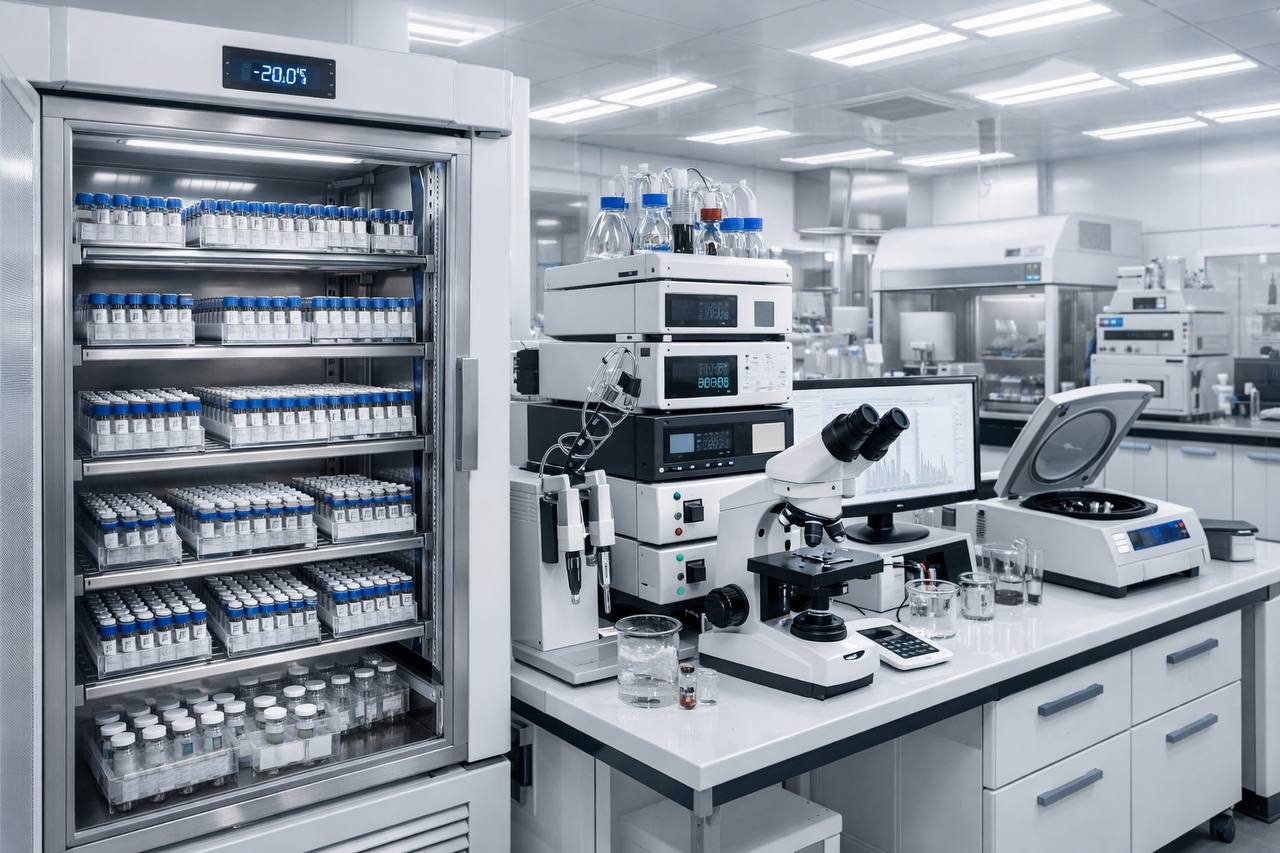 Professional laboratory equipment and quality control