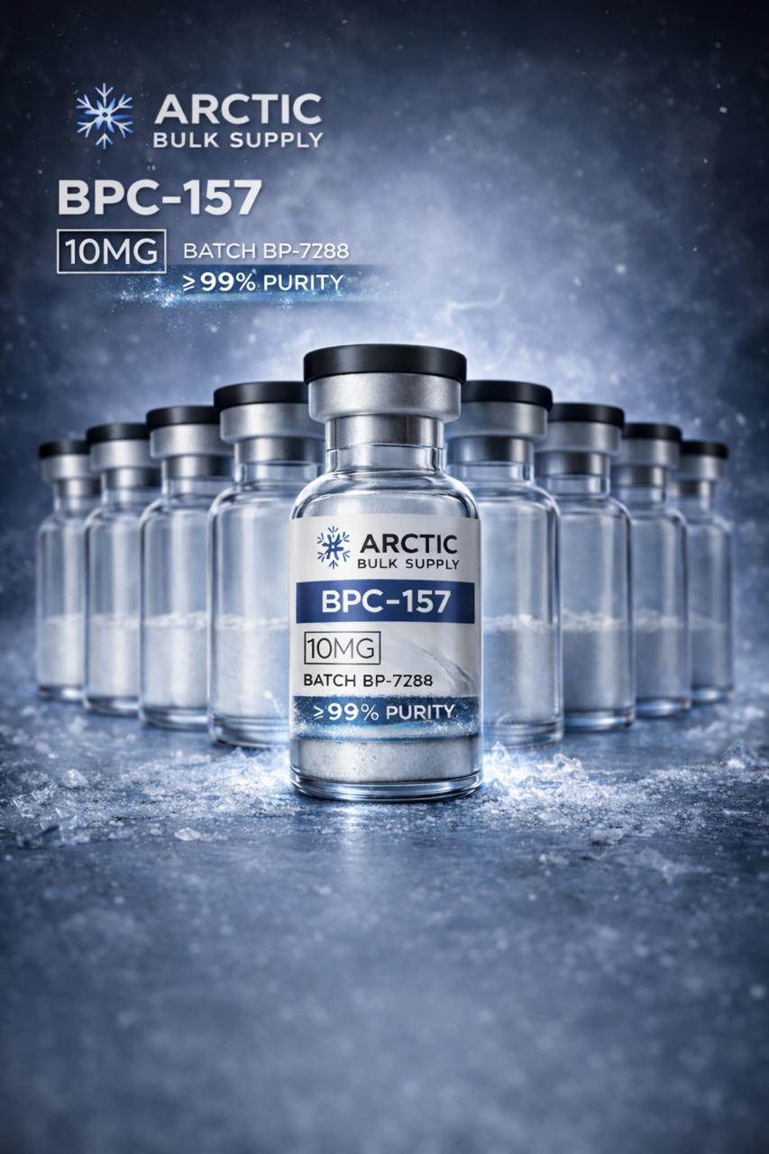BPC-157 10MG - Arctic Bulk Supply - Batch BP-7288 - ≥99% Purity