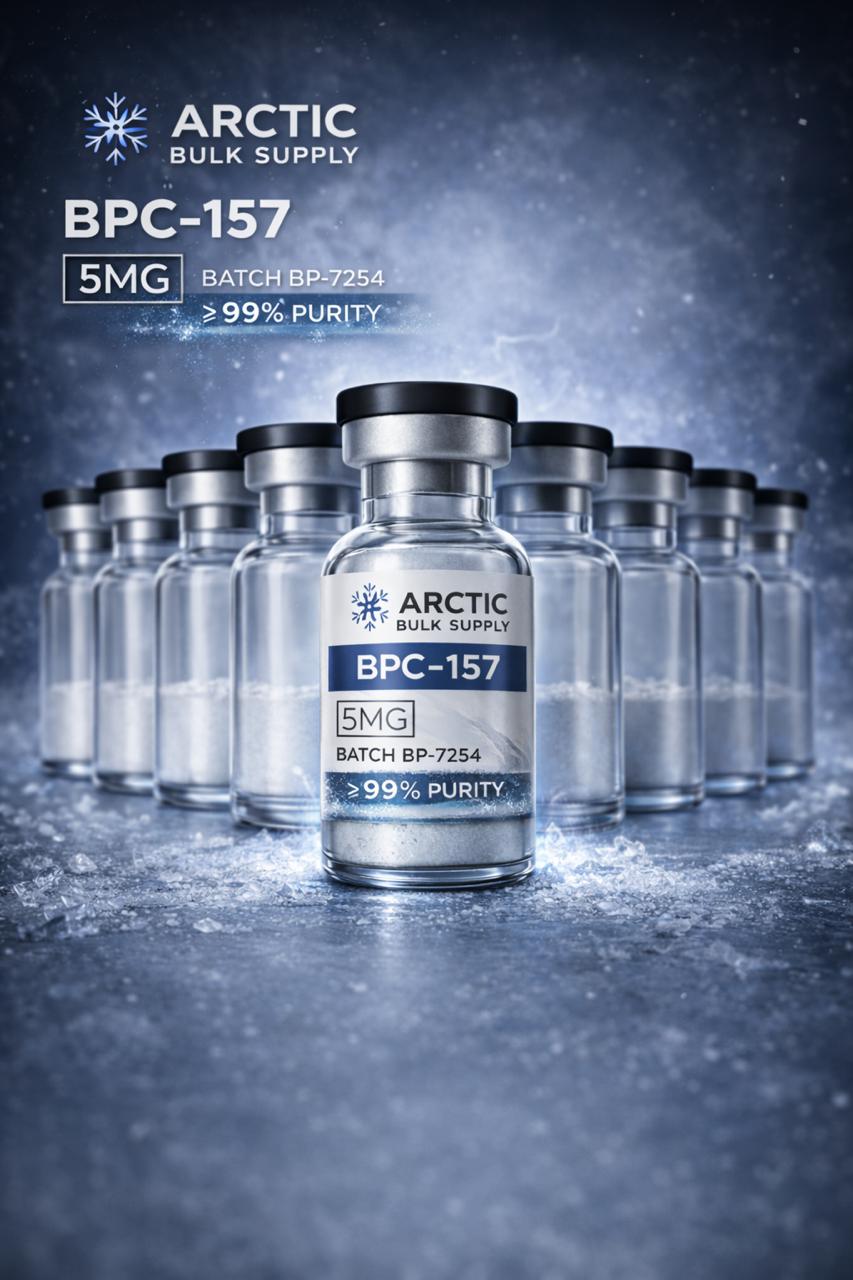 BPC-157 5MG - Arctic Bulk Supply - Batch BP-7254 - ≥99% Purity