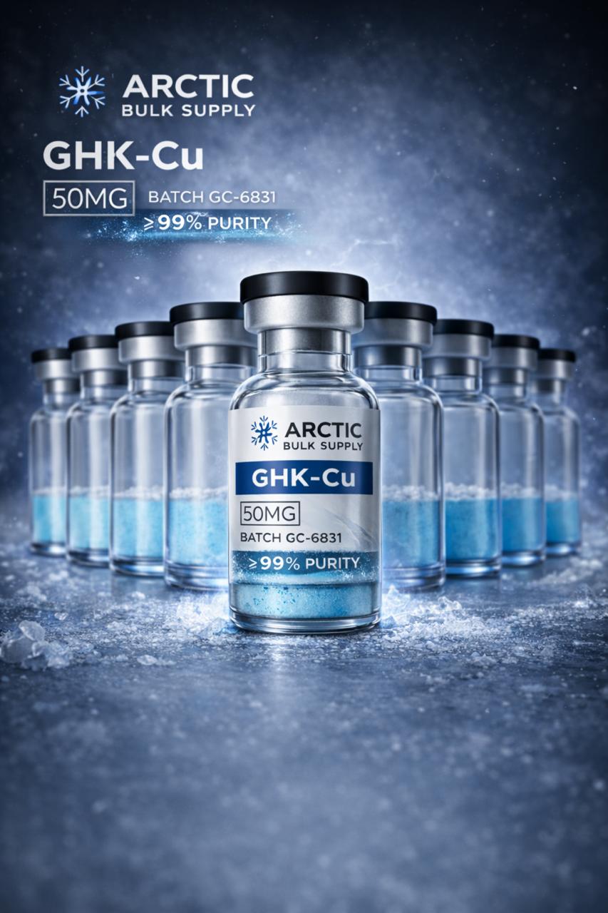 GHK-Cu 50MG - Arctic Bulk Supply - Batch GC-6831 - ≥99% Purity