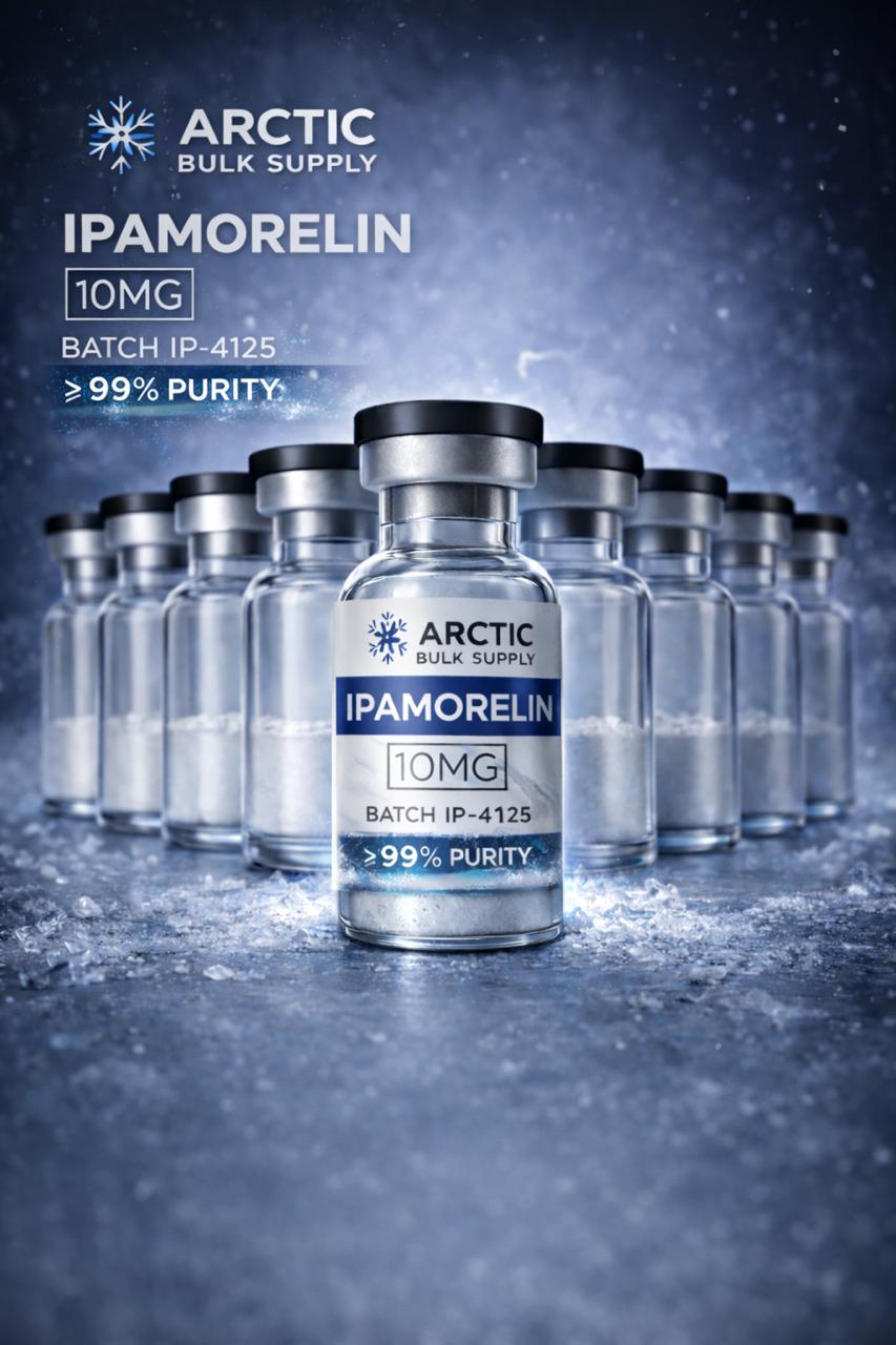 Ipamorelin 10MG - Arctic Bulk Supply - Batch IP-4125 - ≥99% Purity
