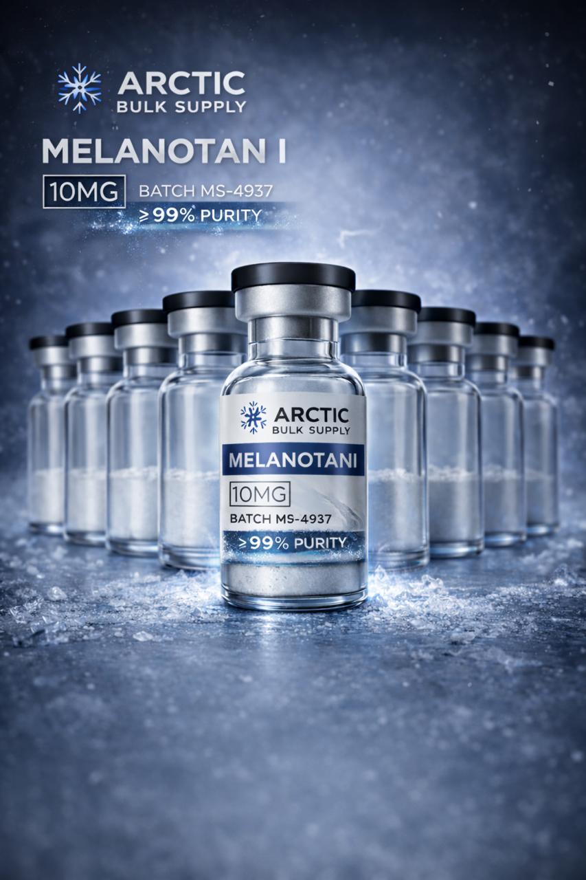 Melanotan I 10MG - Arctic Bulk Supply - Batch MS-4937 - ≥99% Purity